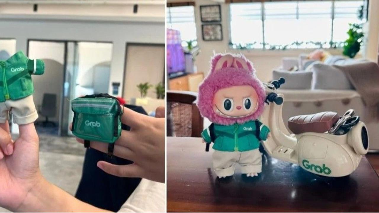 Tren Labubu Belum Berlalu, Kini Aksesoris Labubu dengan Seragam Grab Menyita Perhatian dan Ludes Dalam Hitungan Menit