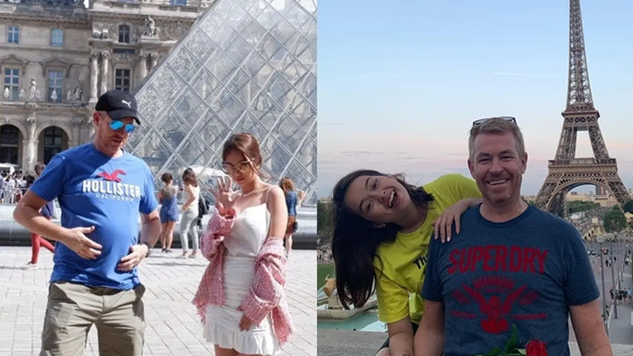 6 Potret Rebecca Klopper dan Ayahnya yang Berasal dari Australia, Jarang Terekspos