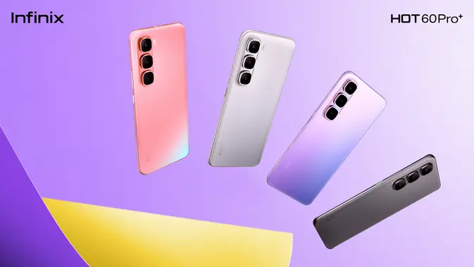 Infinix Hot 60 Pro+ Hadir di Indonesia. (Doc: Infinix)