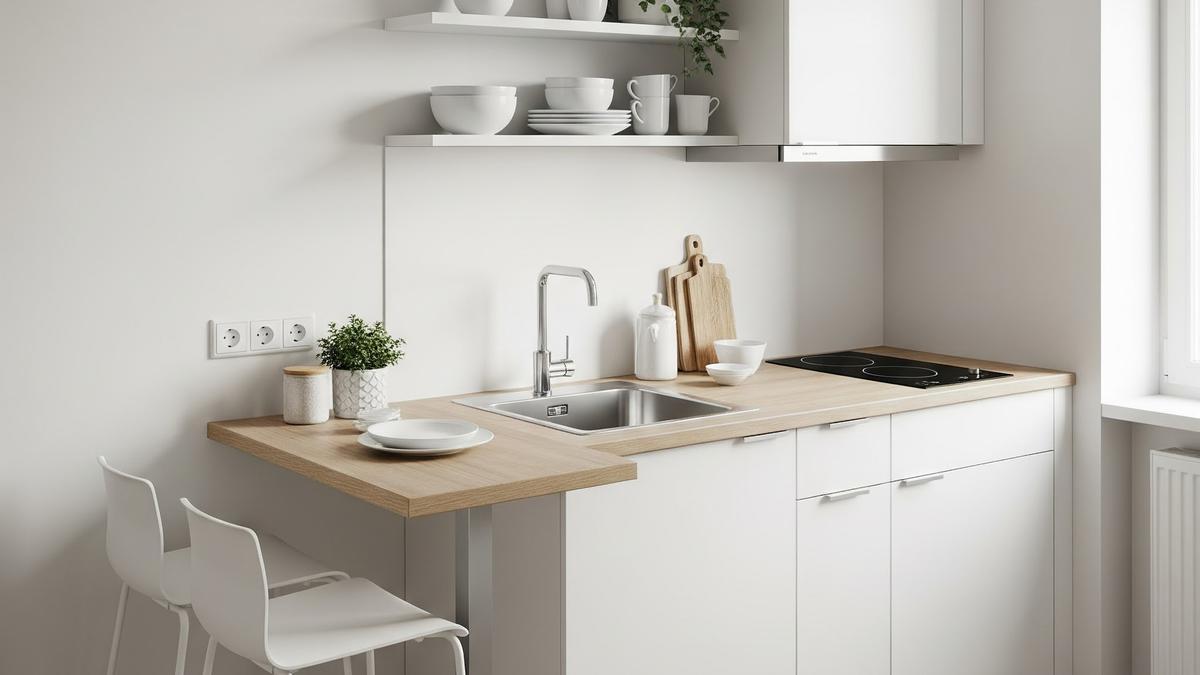 8 Inspirasi Model Dapur Minimalis Ukuran Kecil untuk Apartemen Studio, Tetap Fungsional