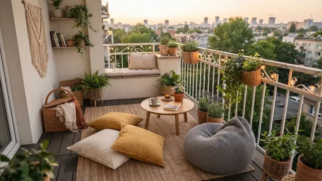 Ide Sudut Santai di Balkon Rumah