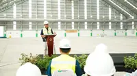 Direktur Utama PT Pupuk Indonesia (Persero) Rahmad Pribadi meresmikan&nbsp;pengoperasian gudang curah urea berkapasitas 20.000 ton di Kawasan PT Petrokimia Gresik. (dok: PIHC)