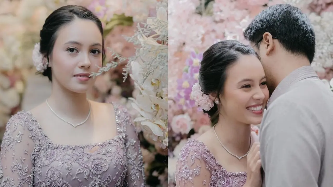 Potret lamaran Anggika Bolsterli dan Omar Armandiego (Sumber: Instagram/@anggikabolsterli)