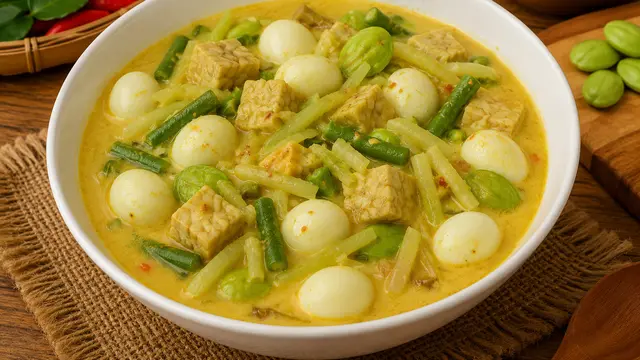 Resep Sayur Lodeh Telur Puyuh yang Gurih dan Segar