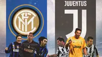 Serie A - Inter Milan Vs Juventus : Javier Zanetti, Ronaldo Nazario, Alvaro Recoba Vs Zinedine Zidane, Gianluigi Buffon, Alessandro Del Piero (Bola.com/Adreanus Titus)
