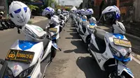 Polda Bali akan menggunakan 200 motor listrik untuk pengamanan dan pengawalan KTT G20. (ist)