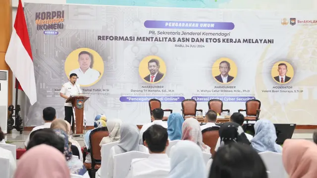 Plt. Sekjen Kemendagri Tekankan Pentingnya Integritas dan Profesionalisme ASN dalam Melayani Masyarakat