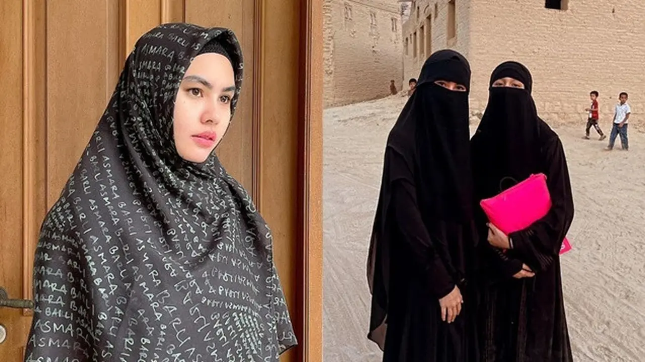 6 Potret Kartika Putri Pakai Cadar, Tuai Pujian