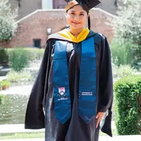Erina Gudono saat Wisuda S2 di Amerika Serikat. [@erinagudono]