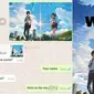 6 Editan Poster Film Your Name ala Nama Netizen Ini Bikin Ketawa Geli (sumber: Twitter/txtdarigajelas)