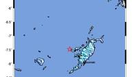 Titik Gempa di Maluku