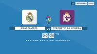 Real Madrid vs Deportivo La Coruna (Liputan6.com/Sangaji)