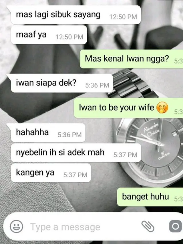 Chat Gombalan Wrganet