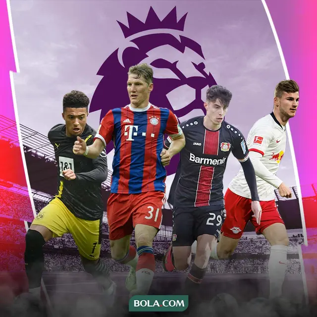 Premier League - Jadon Sancho, Bastian Schweinsteiger, Kai Havertz, Timo Werner