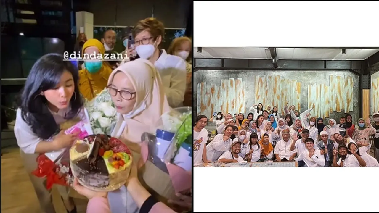 6 Momen Ulang Tahun Adinda Azani dan Ibunda, Rayakan Bareng Keluarga