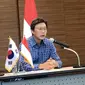 Kim Chang Beom dalam Press Conference Paparan Duta Besar Republik Korea. (Liputan6/Deslita Krissanta Sibuea)