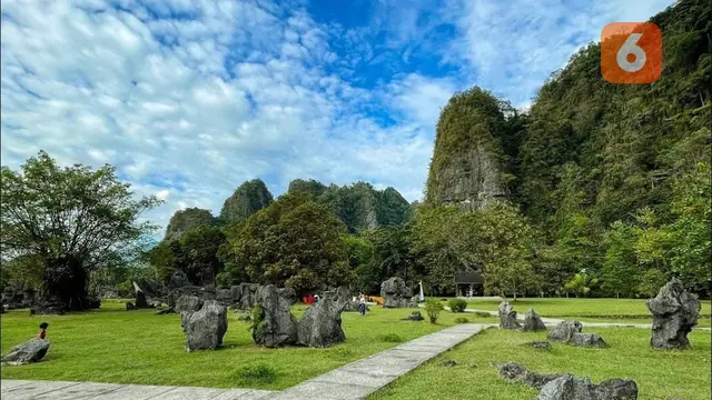 Kawasan Wisata Leang-Leang, Kabupaten Maros, Sulawesi Selatan (Liputan6.com/Fauzan)