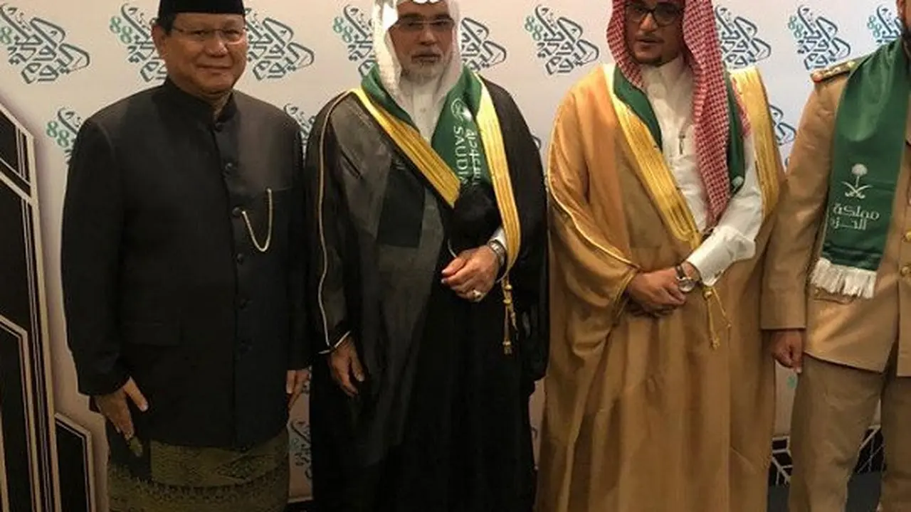 Prabowo Subianto hadiri National Day Arab Saudi