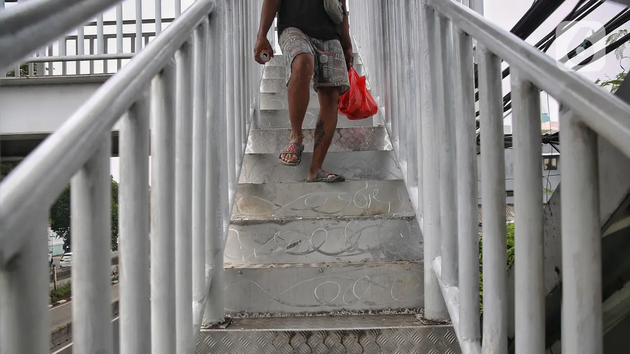 JPO di Daan Mogot Sudah Diperbaiki dan Aman Dilewati