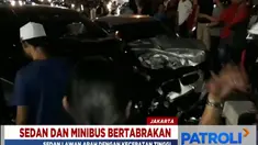 Belakangan diketahui, mobil sedan ini sebelumnya juga telah menabrak beberapa pengendara motor di lokasi lain.