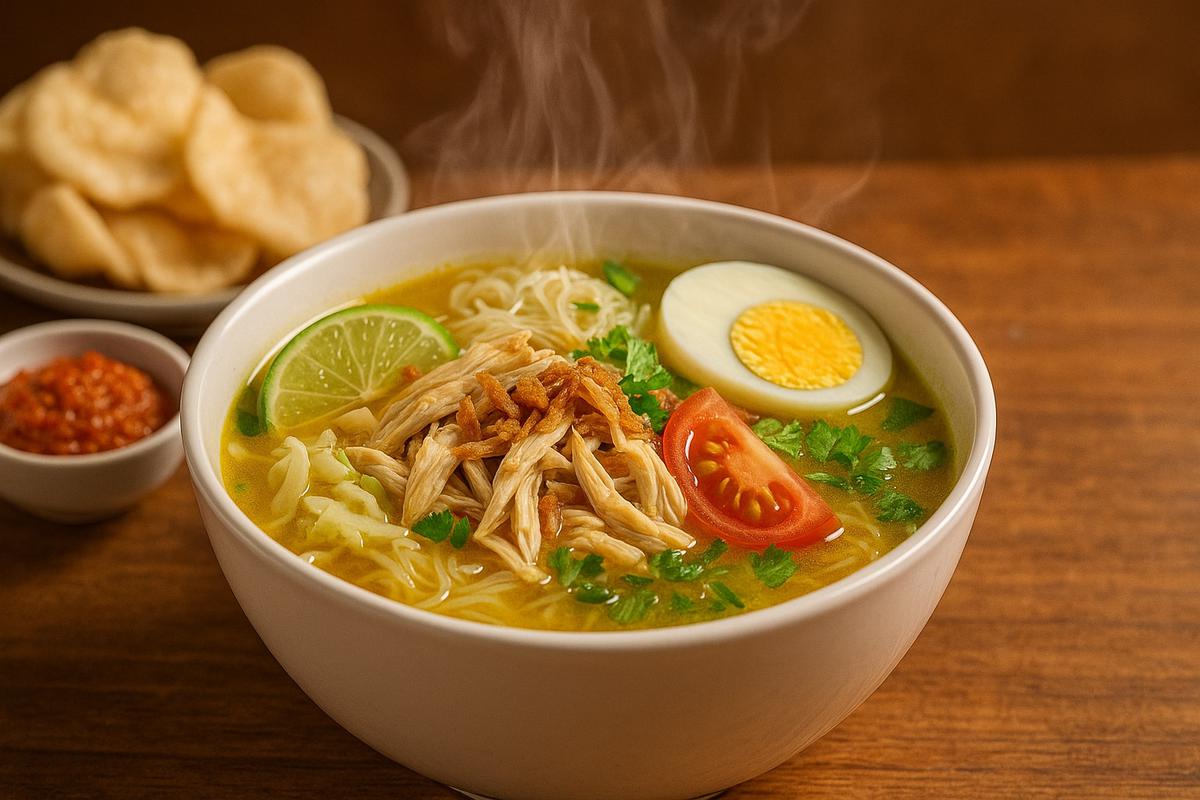 Ilustrasi Soto Ayam