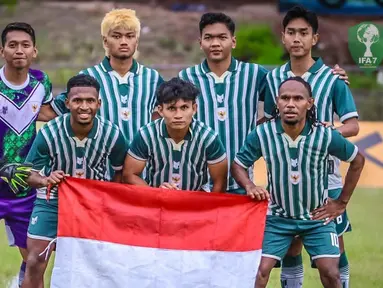 Tim Nasional Football Association Seven (FA7) Indonesia berhasil menggemparkan panggung olahraga internasional dengan keberhasilan mengamankan tiket babak semifinal pada ajang bergengsi IFA7 World Championship 2026. (Foto: Dispenal)