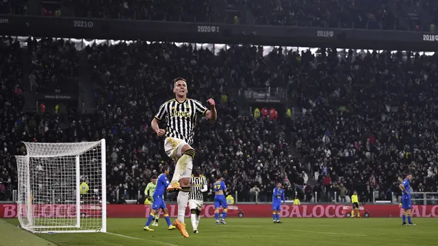 Foto: Penampilan Luar Biasa Arkadiusz Milik, Cetak Hattrick dan Bawa Juventus ke Semifinal Coppa Italia