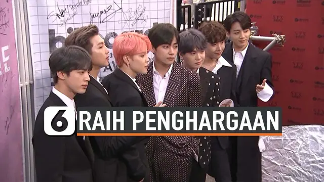 VIDEO: Ukir Sejarah, BTS Raih Penghargaan IFPI Global Recording Artist 2020