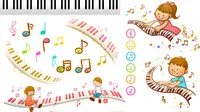 Ilustrasi lagu, musik. (Gambar oleh Please Don't sell My Artwork AS IS dari Pixabay)