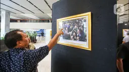 Pameran Foto Warna-warni Parlemen ke XIII/2023 ini menampilkan 101 karya dari 16 wartawan foto parlemen. (Liputan6.com/Faizal Fanani)