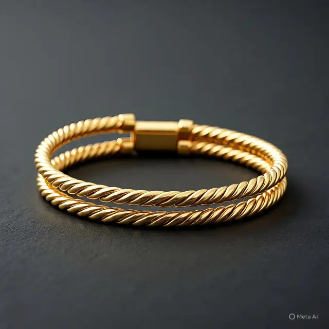 Model Gelang Emas Lilit Terbaru