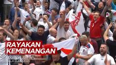 Berita Video Fans Timnas Inggris Rayakan Kemenangan di London Usai The Three Lions Kalahkan Jerman di Babak 16 Besar Euro 2020