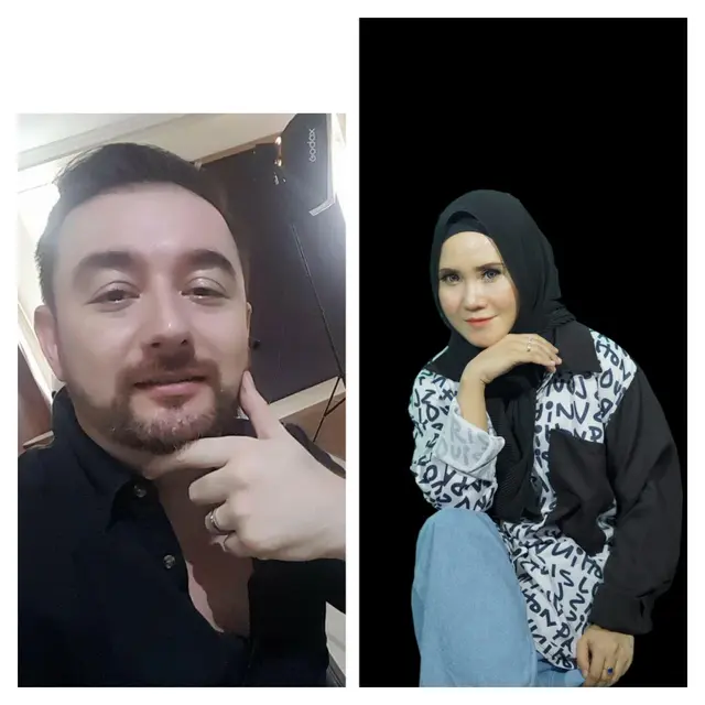 Eny Sagita dan Riccardo Mazzoni