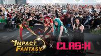 Kerja sama penyelenggara CLAS:H URBAN Festival, CLAS:H, dengan Impact Fantasy, NFT berbasis cosplay di Singapura. (Dok. IST/Impact Fantasy/CLAS:H)
