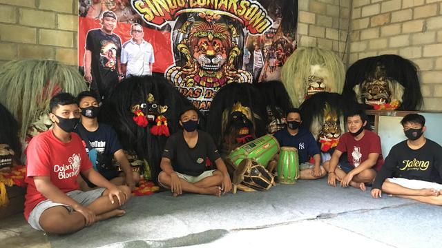 Cerita Paguyuban Barongan Blora ‘Singo Lumaksono’ Tetap Eksis di Kala Pandemi