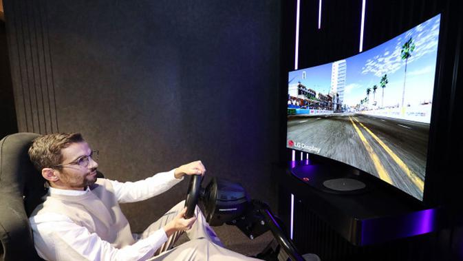 LG bakal umumkan monitor gaming OLED yang dapat bertransformasi. (Doc: LG)