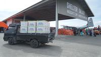 Akses Darat Terputus, Bantuan 7 Ton Disalurkan ke Aceh Tengah Lewat Jalur Udara