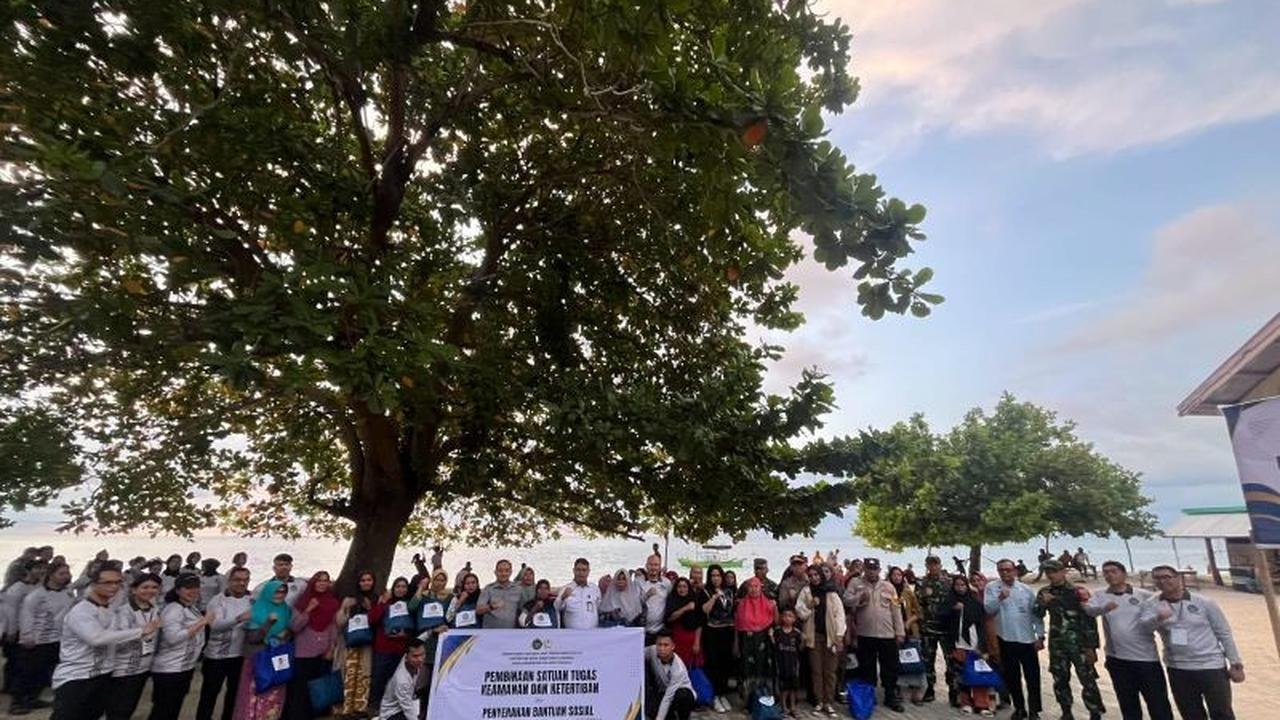 40 KK Pesisir Donggala Tersenyum: Ditjenpas Sulteng Salurkan Sembako, Wujud Nyata Kepedulian Sosial