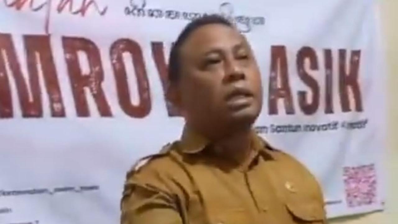 Viral Video Camat Sembunyikan Perempuan di Bawah Meja Kerja, Ini Penjelasannya