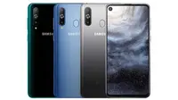 Tampilan Samsung Galaxy A8s (sumber: techradar)