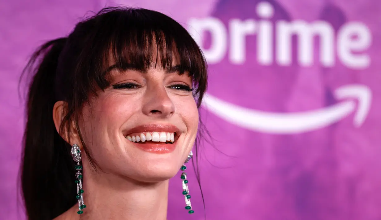 Anne Hathaway kembali bintangi proyek romantis terbaru, The Idea of You. (KENA BETANCUR / AFP)