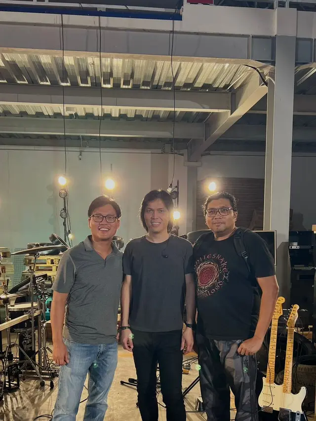 Once Mekel bersama Chris Charles.
