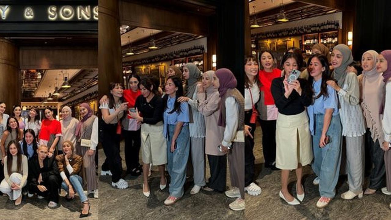 10 Foto Geng Cendol Berkumpul Kembali, Seru Meskipun Tidak Lengkap - Ternyata Masih Merasa Deg-degan Saat Mengundi Arisan