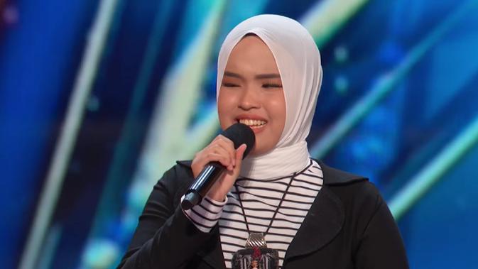 Putri Ariani dalam America's Got Talent. (Tangkapan layar YouTube/  America's Got Talent)