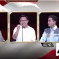 Ketiga Calon Wakil Presiden (Cawapres) yaitu Muhaimin Iskandar, Gibran Rakabuming Raka, dan Mahfud Md saat debat cawapres Pilpres 2024 yang digelar di JCC Senayan, Jakarta, Minggu (21/1/2024). (Tangkapan Layar YouTube KPU RI)