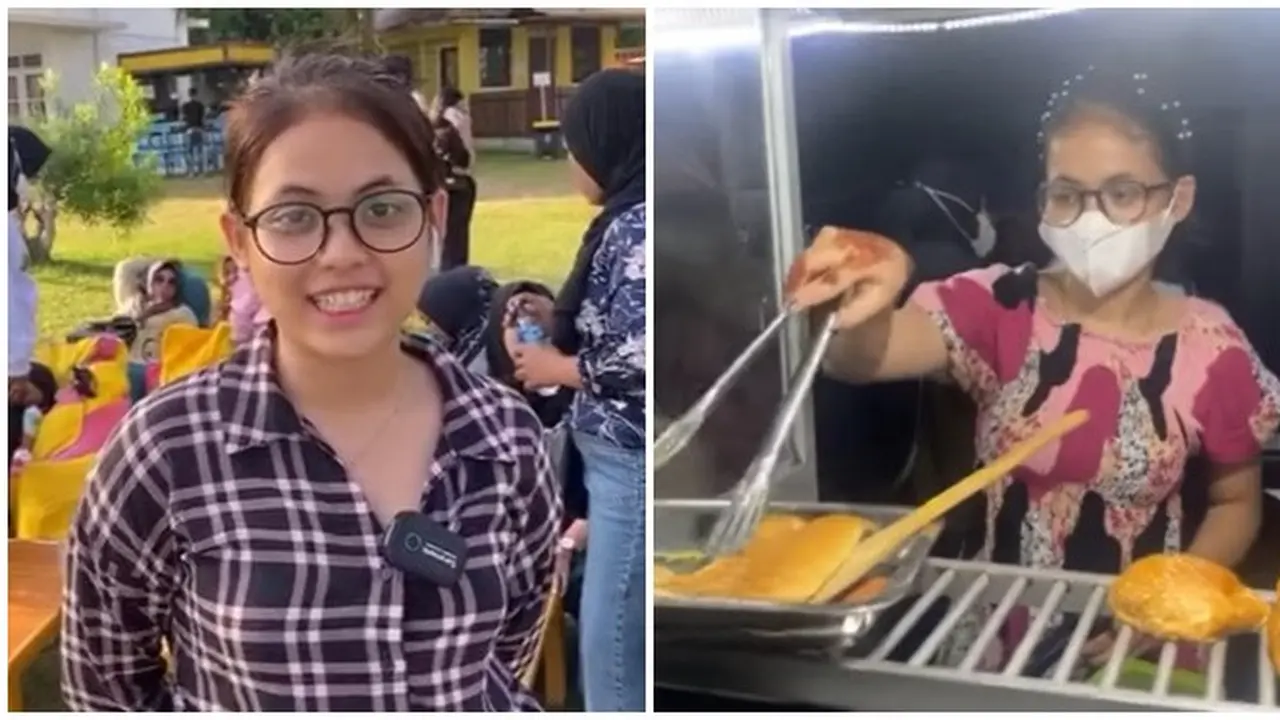 Tuai Pujian, Ini 6 Potret Putri DA Bantu Jualan Makanan saat Pulang Kampung