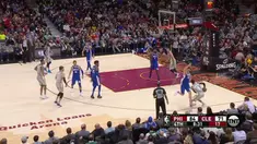 Berita video game recap NBA 2017-2018 antara Philadelhia76ers melawan Cleveland Cavaliers dengan skor 108-97.
