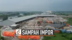 Bea Cukai Surabaya berhasil menggagalkan masuknya lima kontainer sampah asal Amerika Serikat. Kini kelima kontainer sampah tersebut telah dikembalikan.