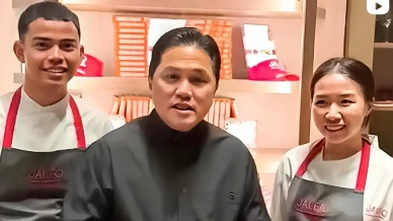 Cerita Erick Thohir Bertemu Anak-Anak Muda Indonesia yang Bekerja di Restoran Terkenal di Dubai