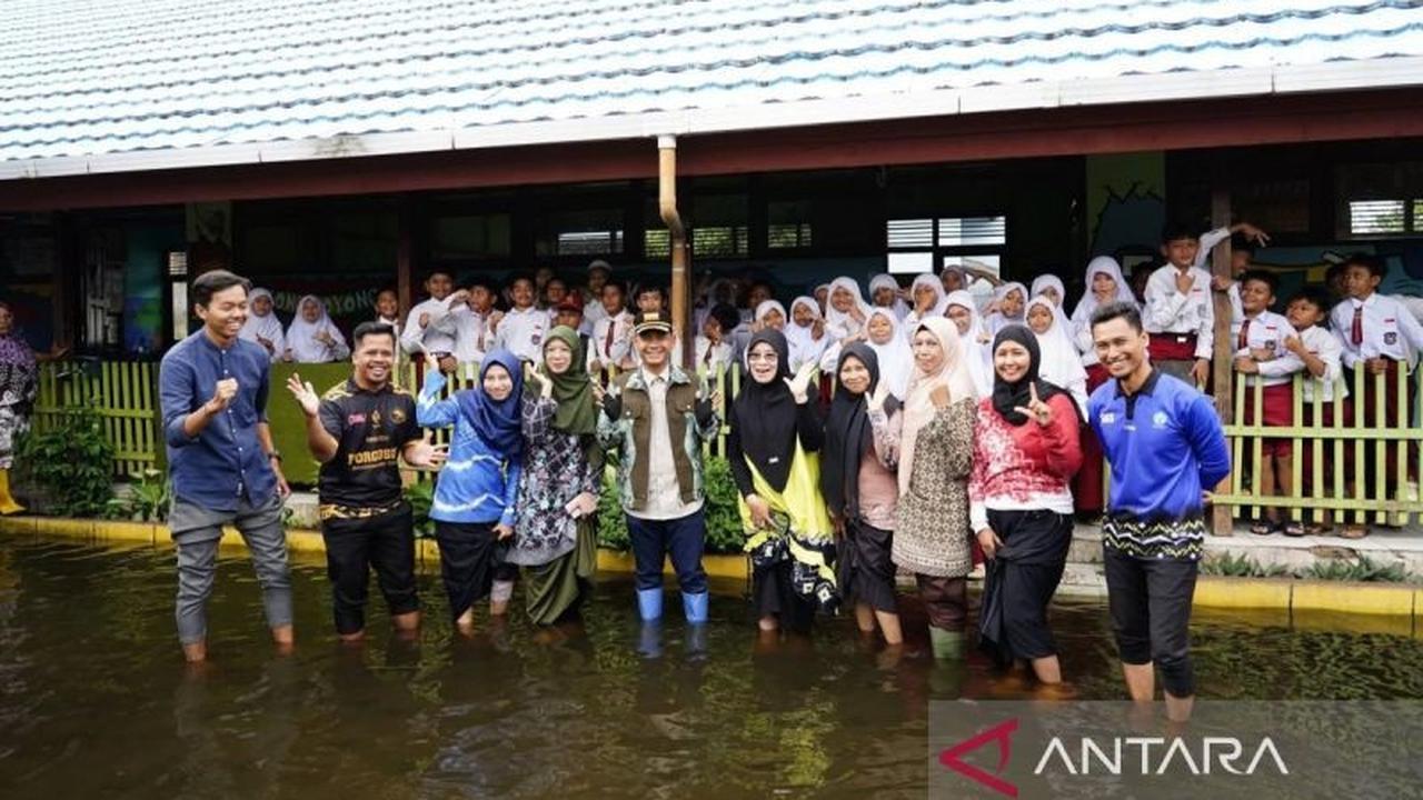 50 Sekolah Terdampak Banjir Banjarmasin, Disdik Terapkan PJJ Demi Keselamatan Siswa